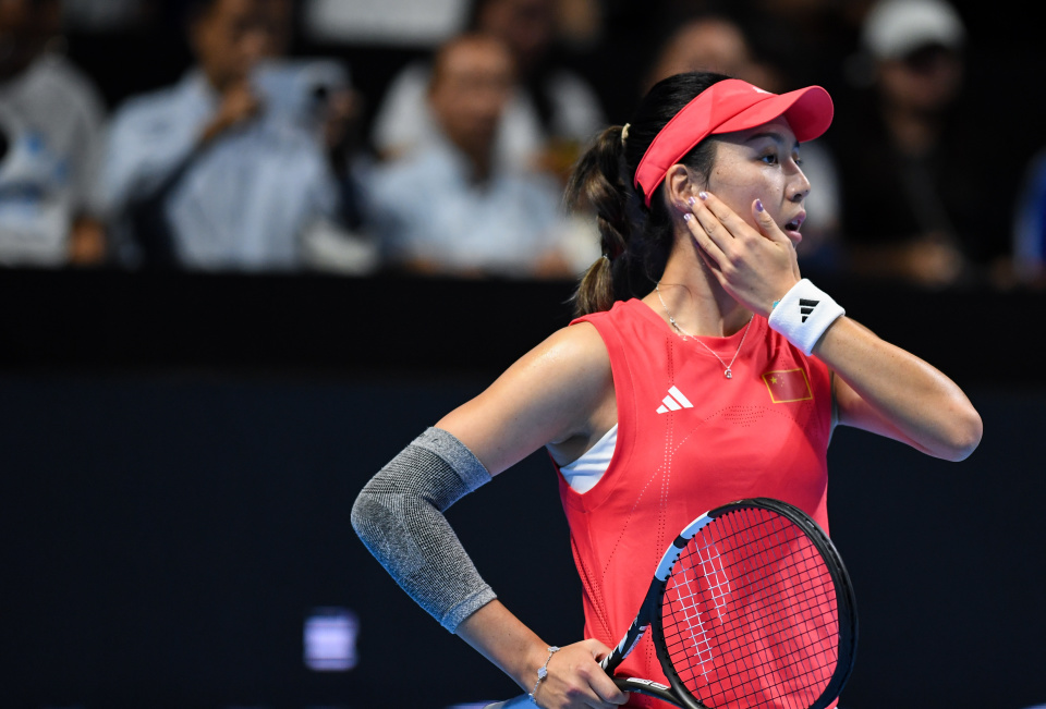 二场单打比, 王欣瑜在第